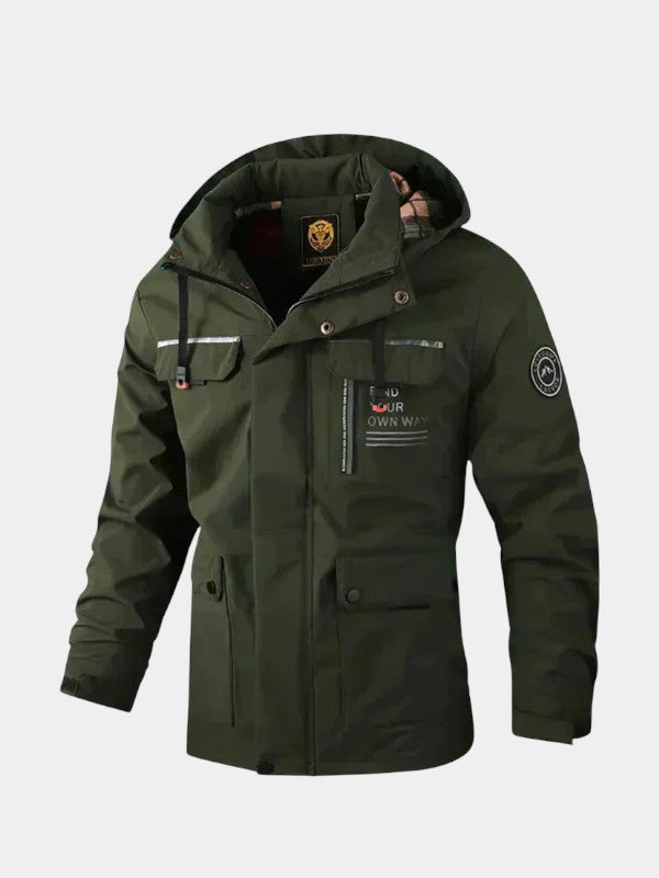 SANTA CRUZ - Chaqueta Impermeable y Cortaviento