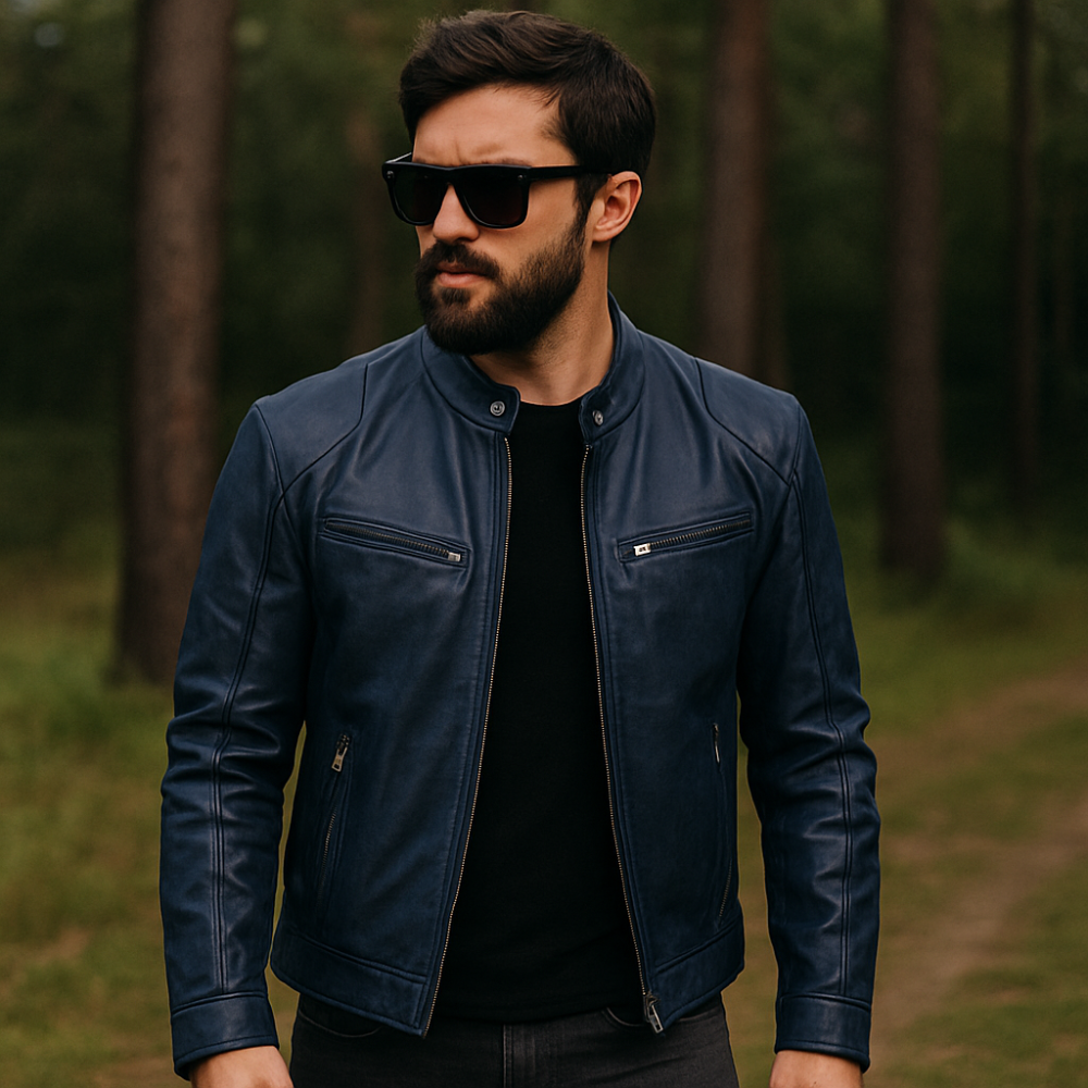 SORIA - Chaqueta de Cuero Premium