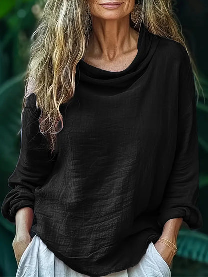 SEGOVIA - Elegante Blusa De Manga Larga