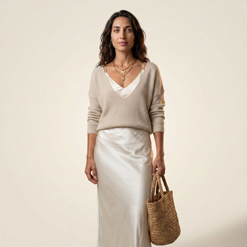 FUENGIROLA - Vestido midi + Jersey