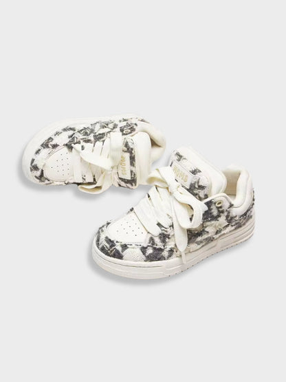FaceronStudio - Sneakers Retro Mohair
